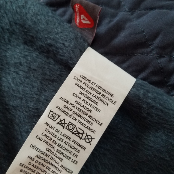 L.L. Bean Quilted Fleece Puffer Jacket - Picture 8 of 8